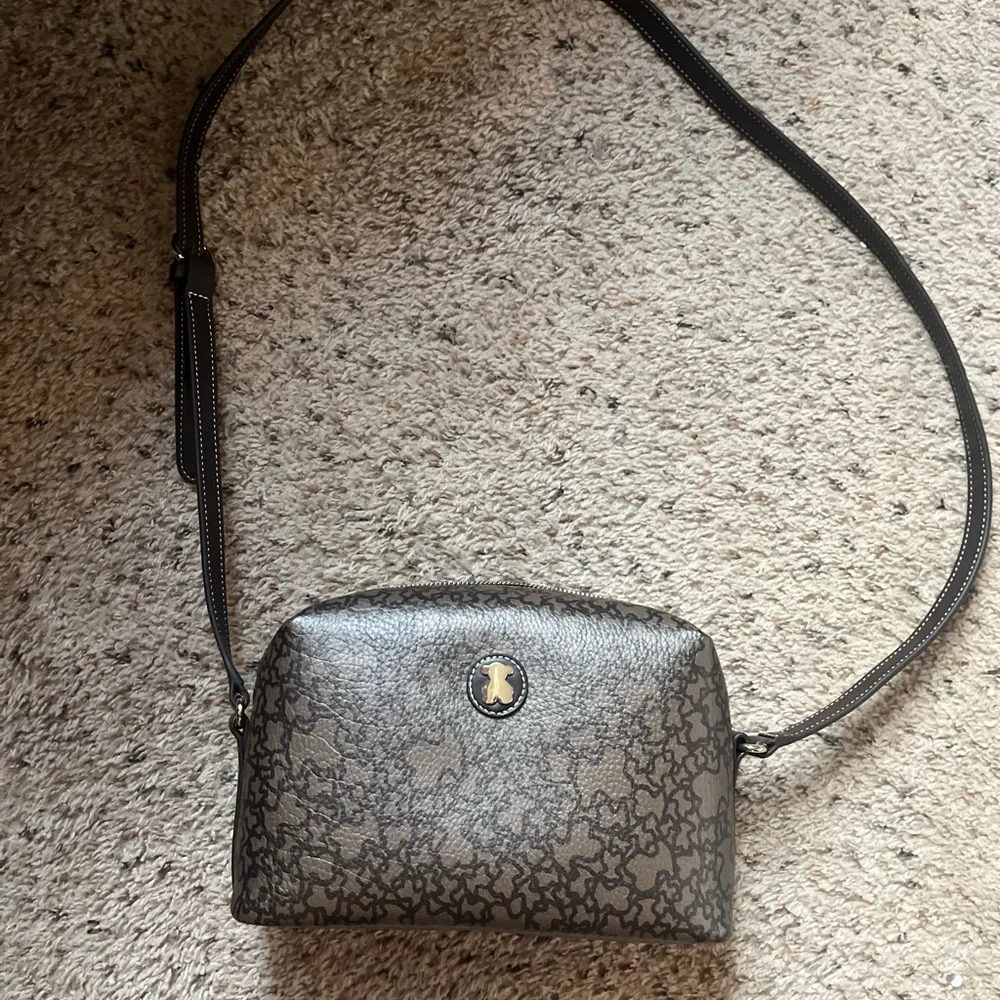 Elegant Brown Tous Designer Crossbody Bag - Picture 2 of 4